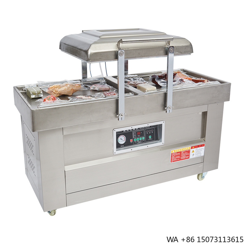 Meal Prep Vacuum Seal - 半自動二室真空シーラー包装機 DZ400/2SB フィルム・パウチ・箔用真空包装機