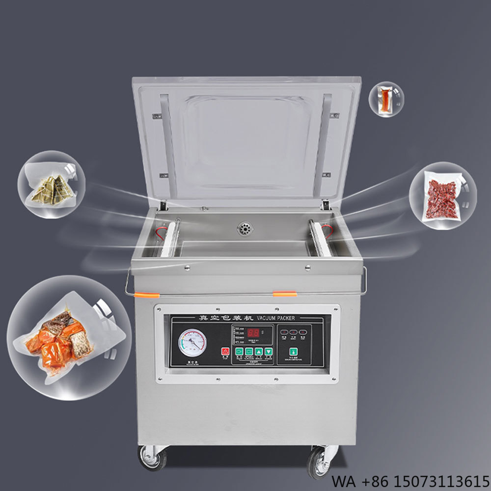 Meal Prep Vacuum Seal - Dz-400業務用卓上真空包装機 コンパクト設計 ステンレス製ボディ パウチフィルム対応 食品チャンバーシーリング用