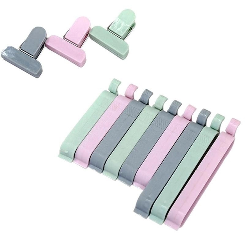 Meal Prep Vacuum Seal - 新しい 12/24 個バッグプラスチッククリップ家庭用スナック保存袋シーラーキッチンミニ真空シーラークランプ食品クリップバッグシールツール
