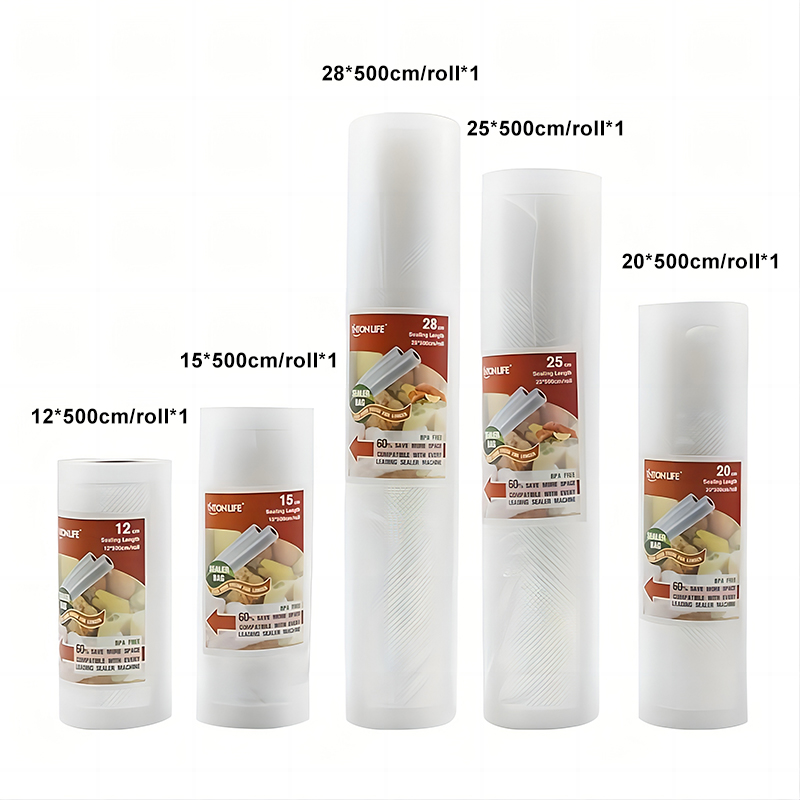 Meal Prep Vacuum Seal - ティントンライフ 1 個真空バッグ食品真空シーラー用食品新鮮長期保存保存袋真空パック用食品保存用 500 センチメートル