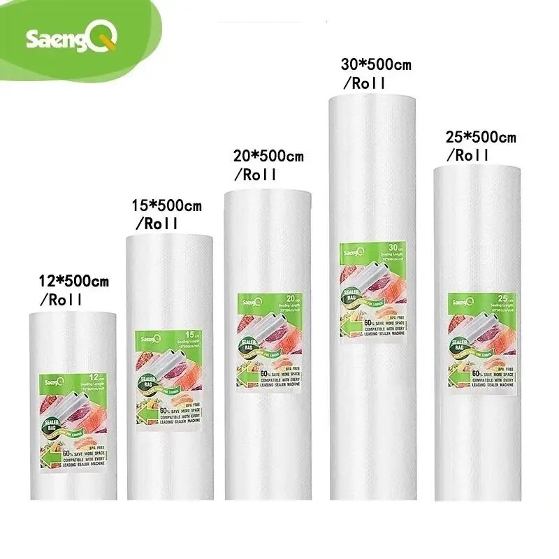 SaengQ 食品用真空バッグ真空シーラー食品新鮮な長期保存 - Meal Prep Vacuum Seal のレビューと価格