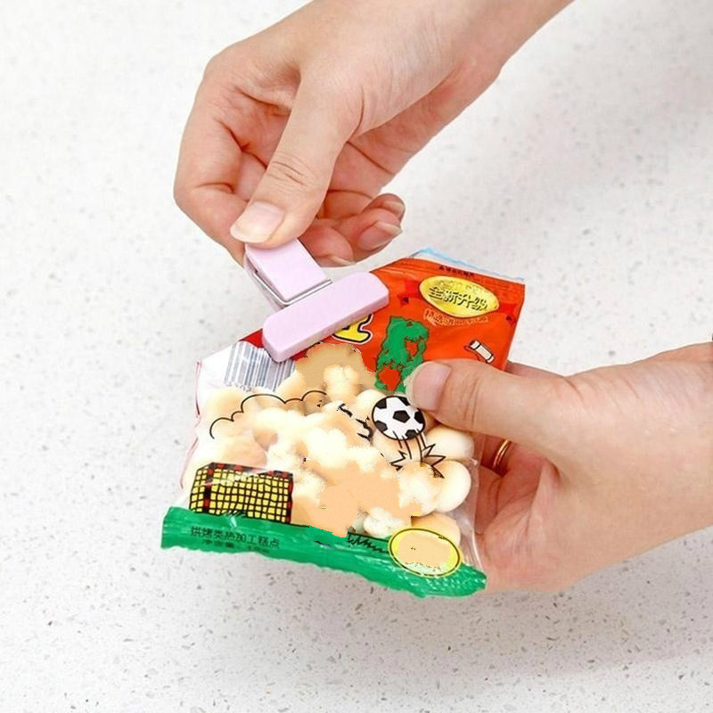 新しい 12/24 個バッグプラスチッククリップ家庭用スナッ - Meal Prep Vacuum Seal のレビューと価格