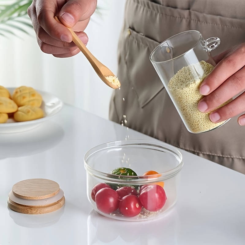 280ml キャンディジャー、ビスケットジャー、竹製密閉蓋と - Meal Prep Jar のレビューと価格