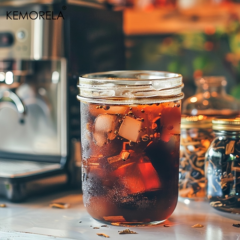 KEMORELA メイソンジャー 350 ミリリットル蓋付き - Meal Prep Jar のレビューと価格