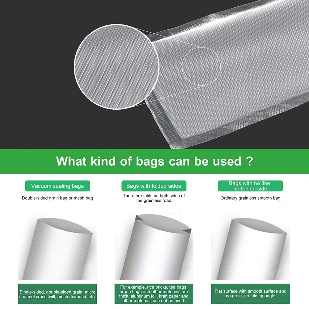 真空包装機用バッグ,食品保管用,20 cm x 30 cm, - Meal Prep Vacuum Seal のレビューと価格